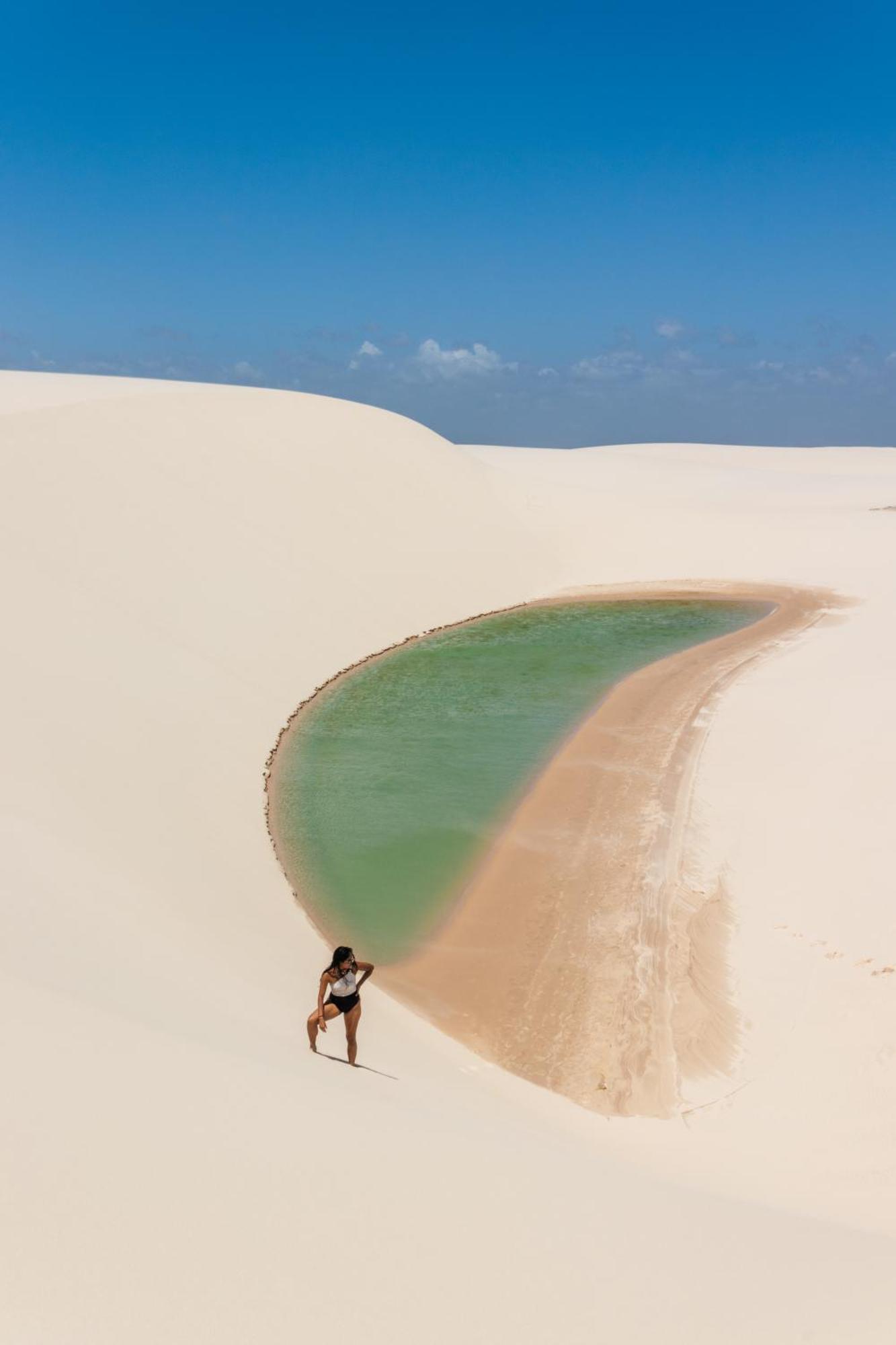 Готель Quintal De Areias Santo Amaro do Maranhao Екстер'єр фото